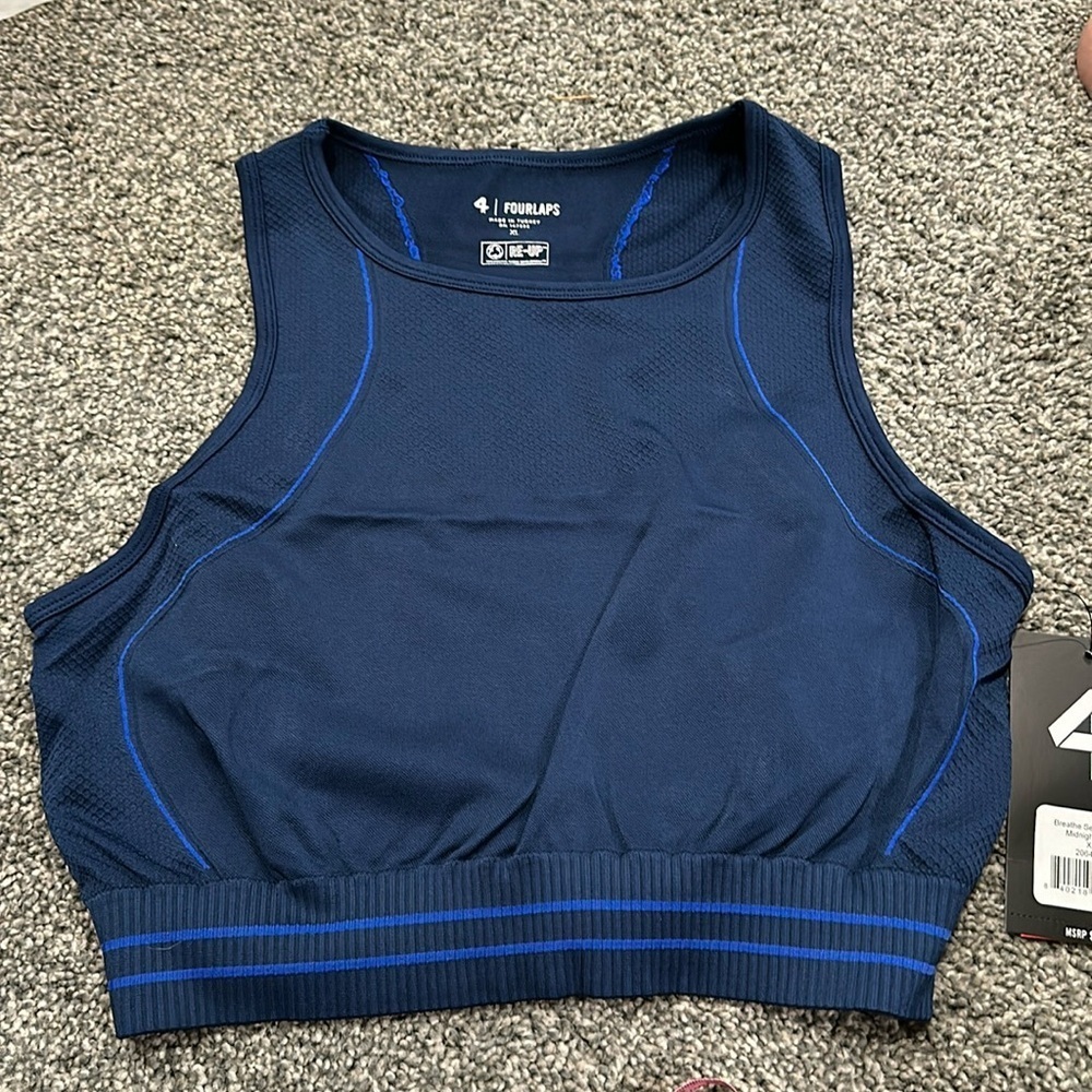 NWT Fourlaps Seamless Bra. Have matching shorts if still available.